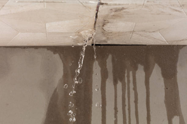 Professional Sewage Cleanup technician working in Landis, NC